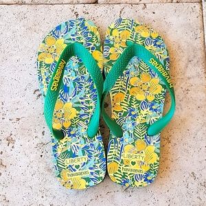 Havainas Liberty Flip Flops, size 6M